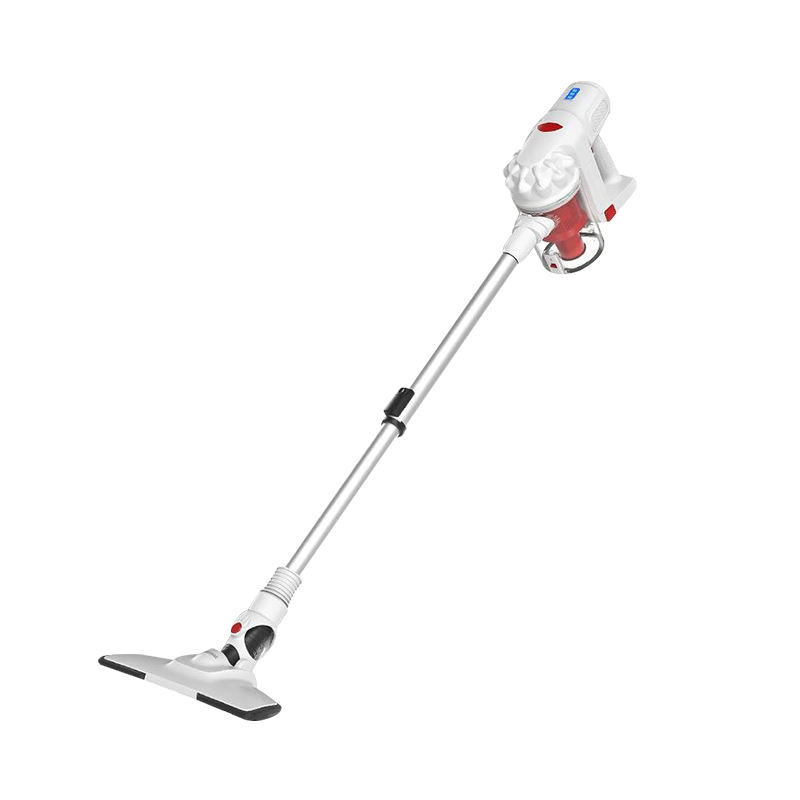 CR218 Cordless Dusting Home ทำความสะอาดท่ออลูมิเนียม telescopic เครื่องดูดฝุ่นถังขยะขนาดใหญ่